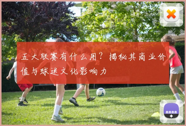 五大联赛有什么用？揭秘其商业价值与球迷文化影响力