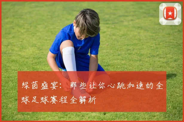 绿茵盛宴：那些让你心跳加速的全球足球赛程全解析